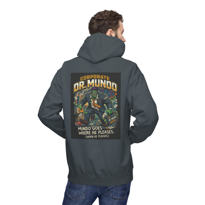 Dr Mundo Retro Arcade Hoodie league of legands— Gaming Champion Pullover