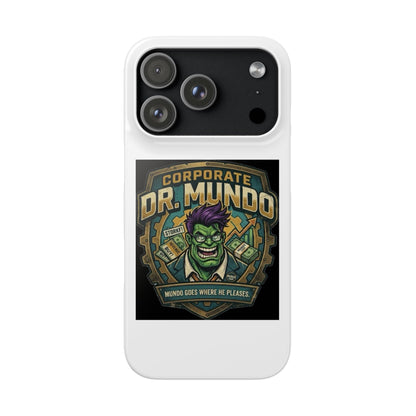 Corporate Dr. Mundo Phone Case — Funny Gaming Snap Case for League of Legends Fans