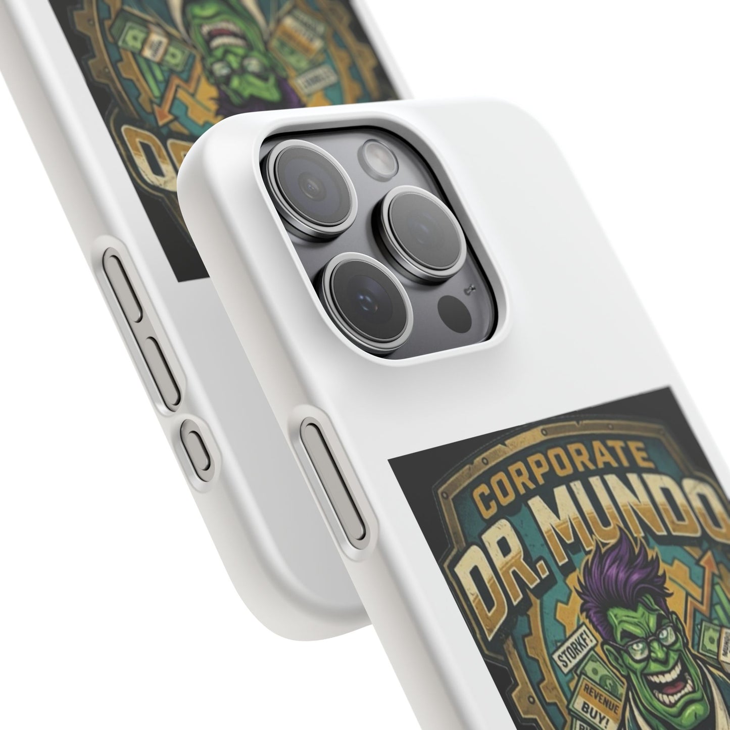 Corporate Dr. Mundo Phone Case — Funny Gaming Snap Case for League of Legends Fans