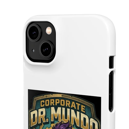 Corporate Dr. Mundo Phone Case — Funny Gaming Snap Case for League of Legends Fans