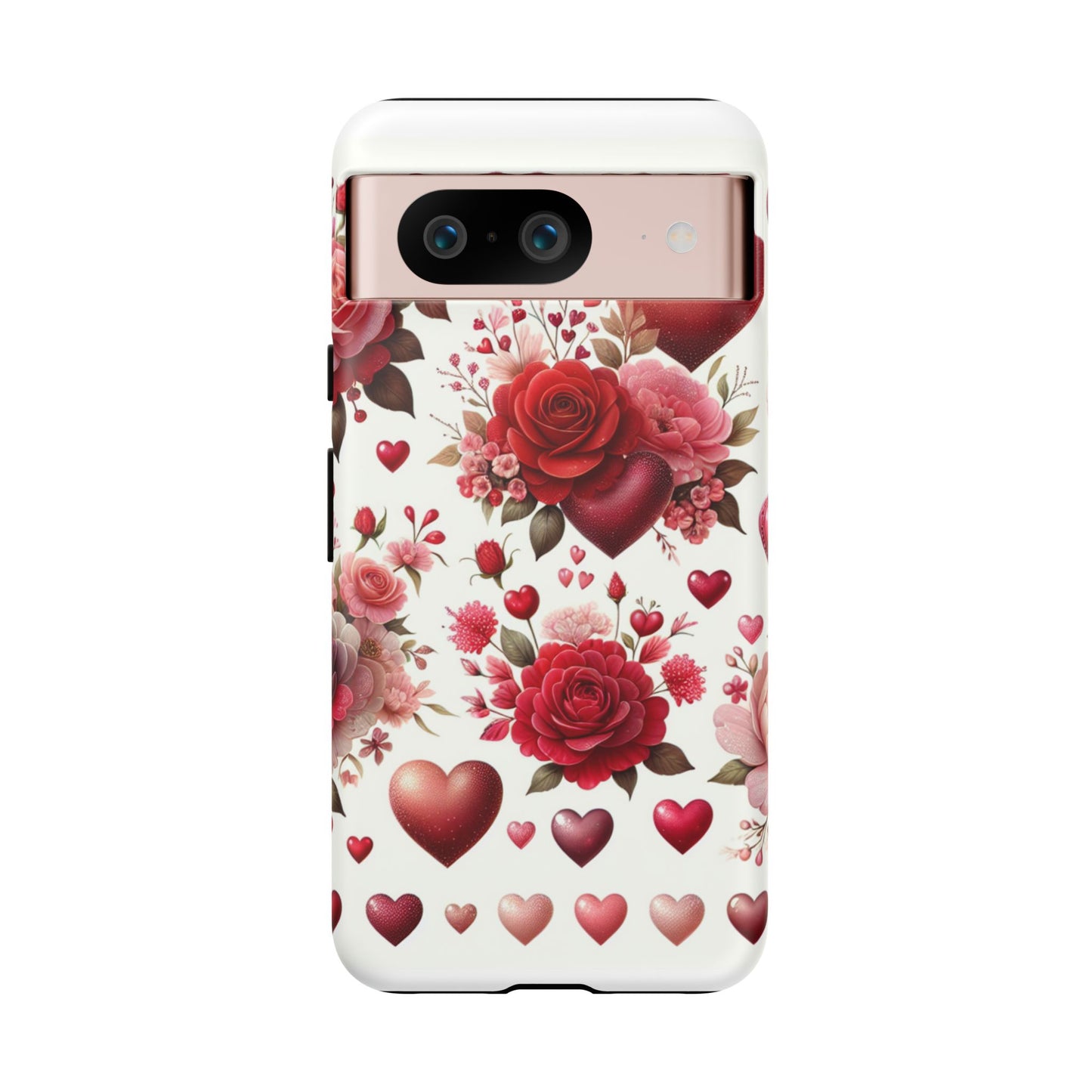 Heartfelt Floral Phone Case | Tough Cases for Love & Romance