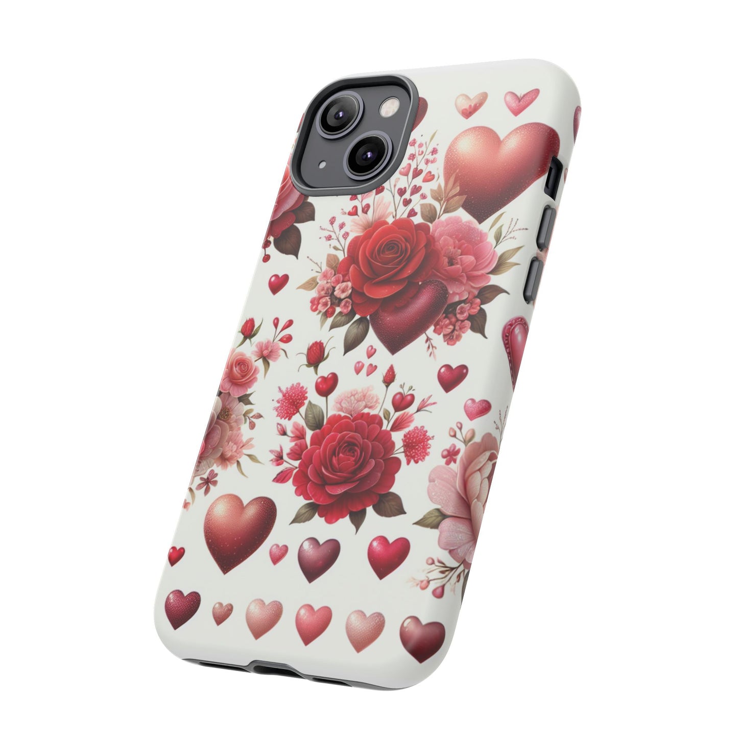 Heartfelt Floral Phone Case | Tough Cases for Love & Romance