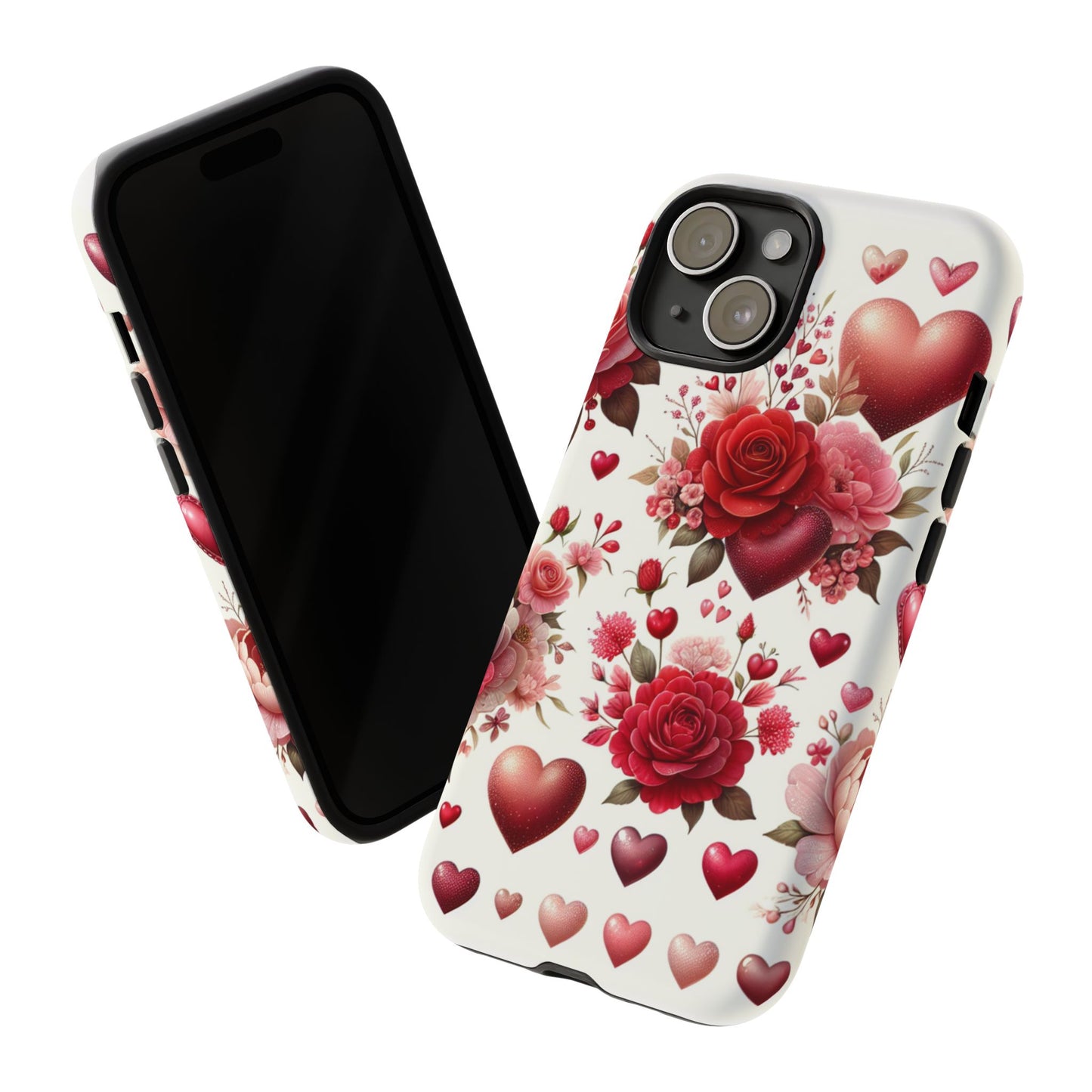 Heartfelt Floral Phone Case | Tough Cases for Love & Romance