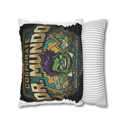 Dr. Mundo Corporate Pillowcase — Funny Gaming Monster Throw Pillowcase