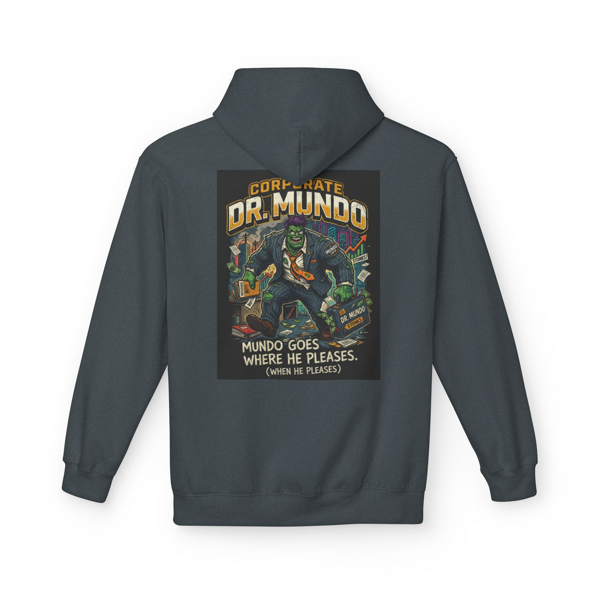 Dr Mundo Retro Arcade Hoodie league of legands— Gaming Champion Pullover