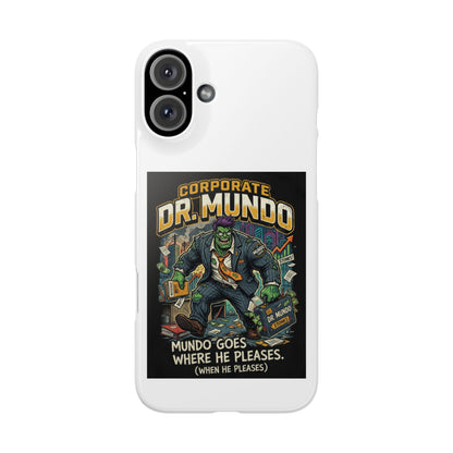 Snap Case — "Corporate Dr. Mundo" Phone Case | Funny Gamer League Riot-Inspired Design