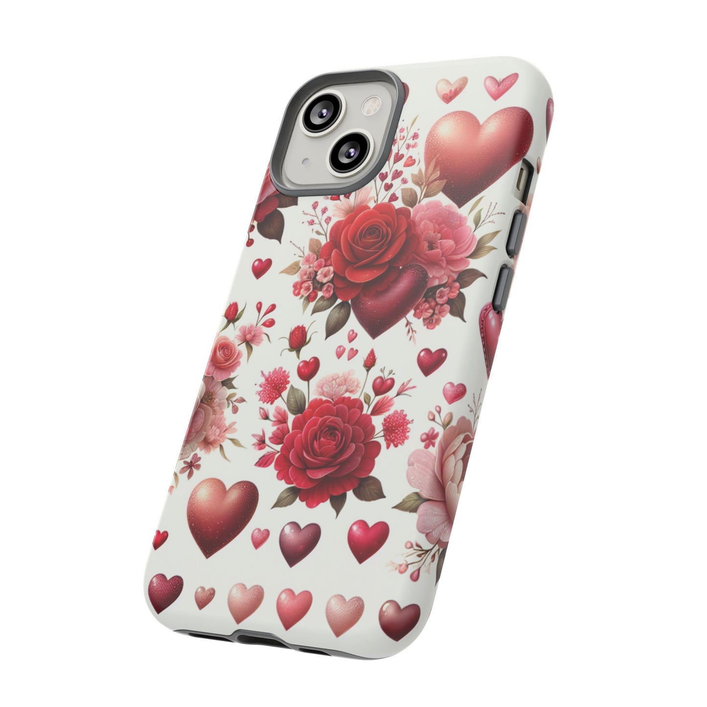 Heartfelt Floral Phone Case | Tough Cases for Love & Romance