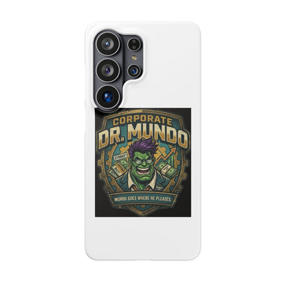 Corporate Dr. Mundo Phone Case — Funny Gaming Snap Case for League of Legends Fans