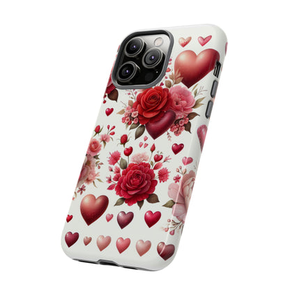 Heartfelt Floral Phone Case | Tough Cases for Love & Romance