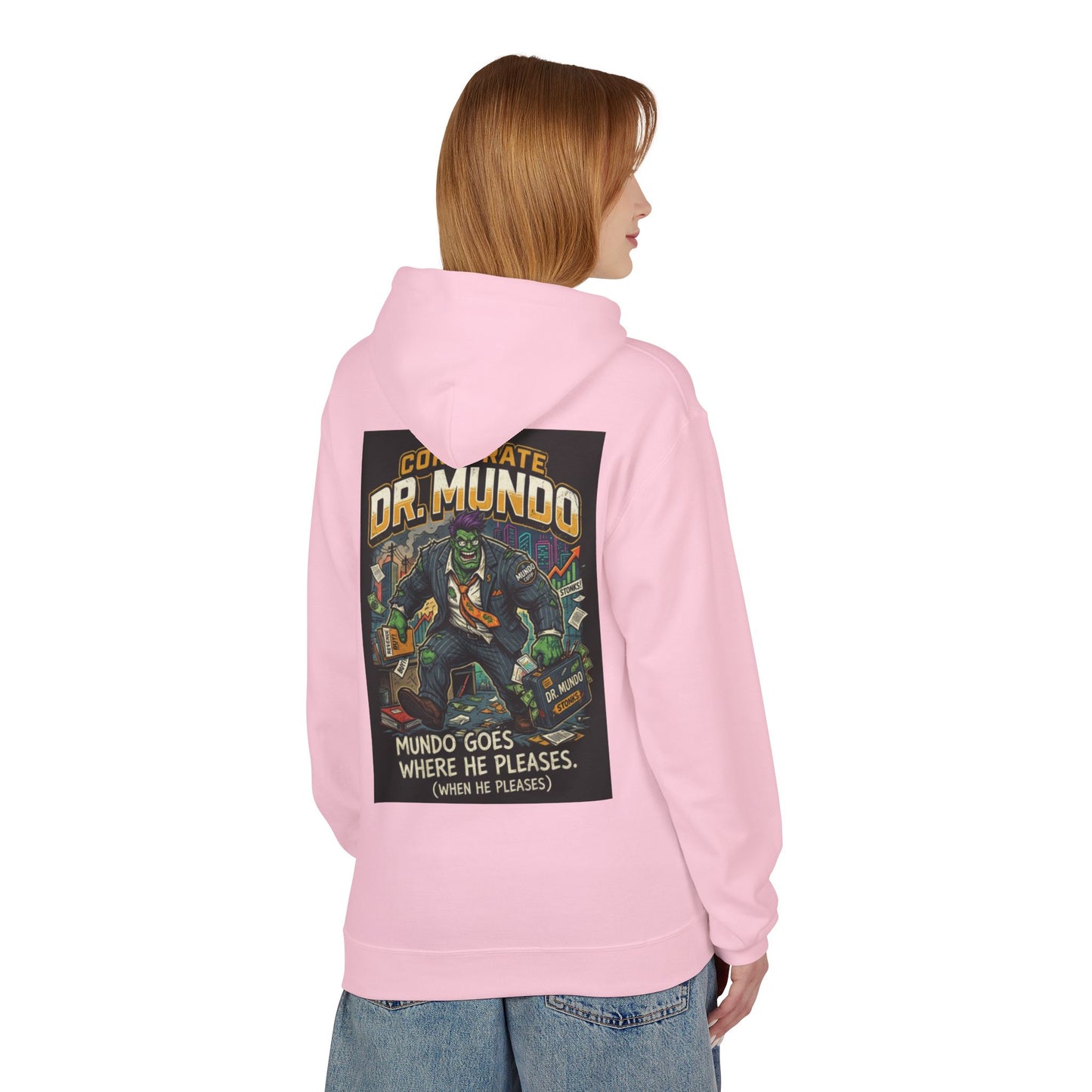 Dr Mundo Retro Arcade Hoodie league of legands— Gaming Champion Pullover