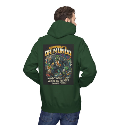 Dr Mundo Retro Arcade Hoodie league of legands— Gaming Champion Pullover