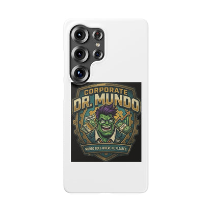 Corporate Dr. Mundo Phone Case — Funny Gaming Snap Case for League of Legends Fans