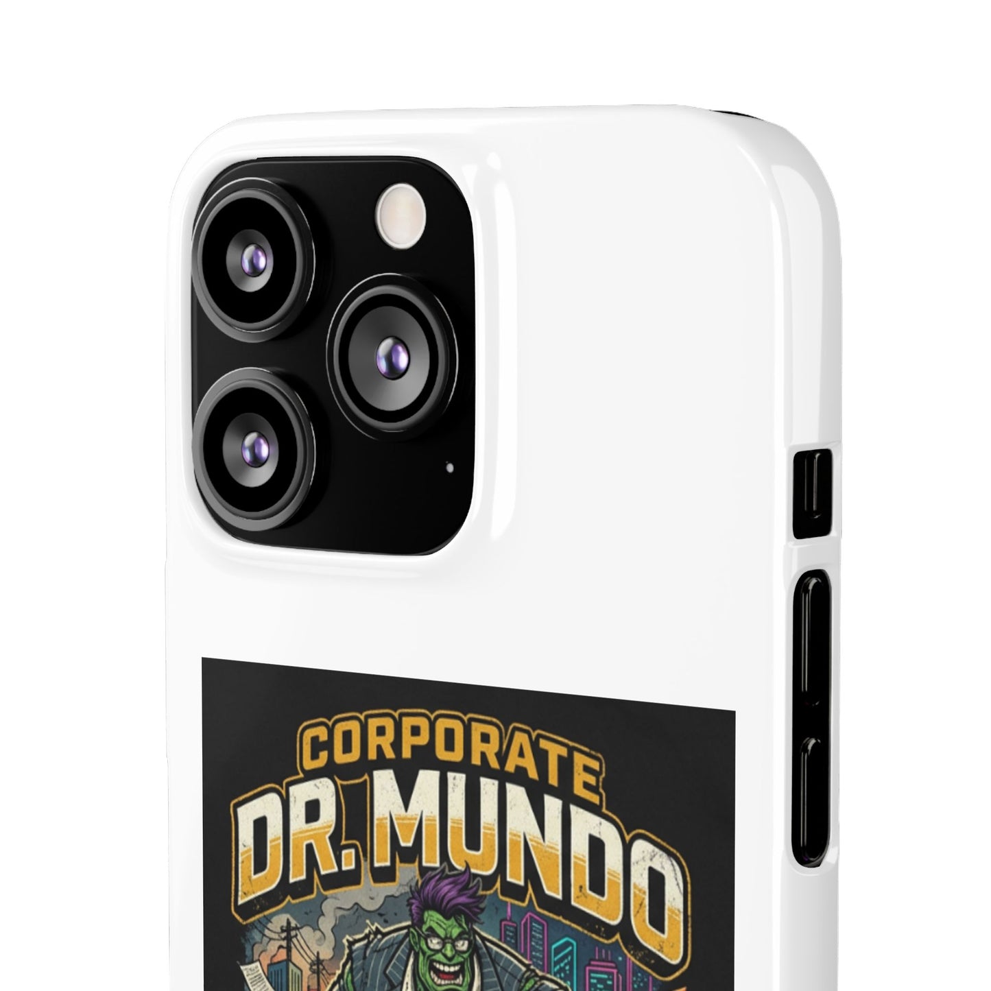 Snap Case — "Corporate Dr. Mundo" Phone Case | Funny Gamer League Riot-Inspired Design