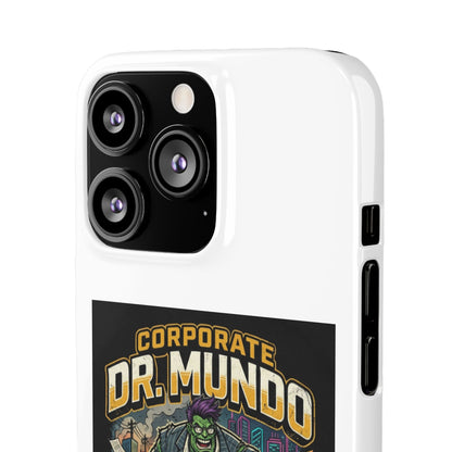 Snap Case — "Corporate Dr. Mundo" Phone Case | Funny Gamer League Riot-Inspired Design