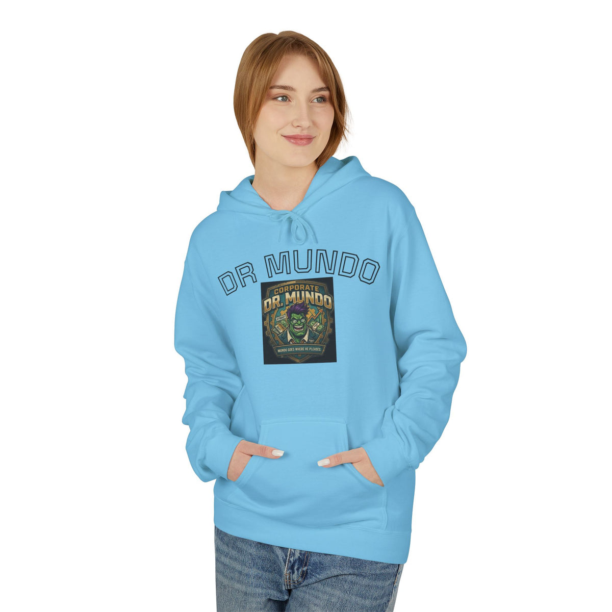 Dr Mundo Retro Arcade Hoodie league of legands— Gaming Champion Pullover