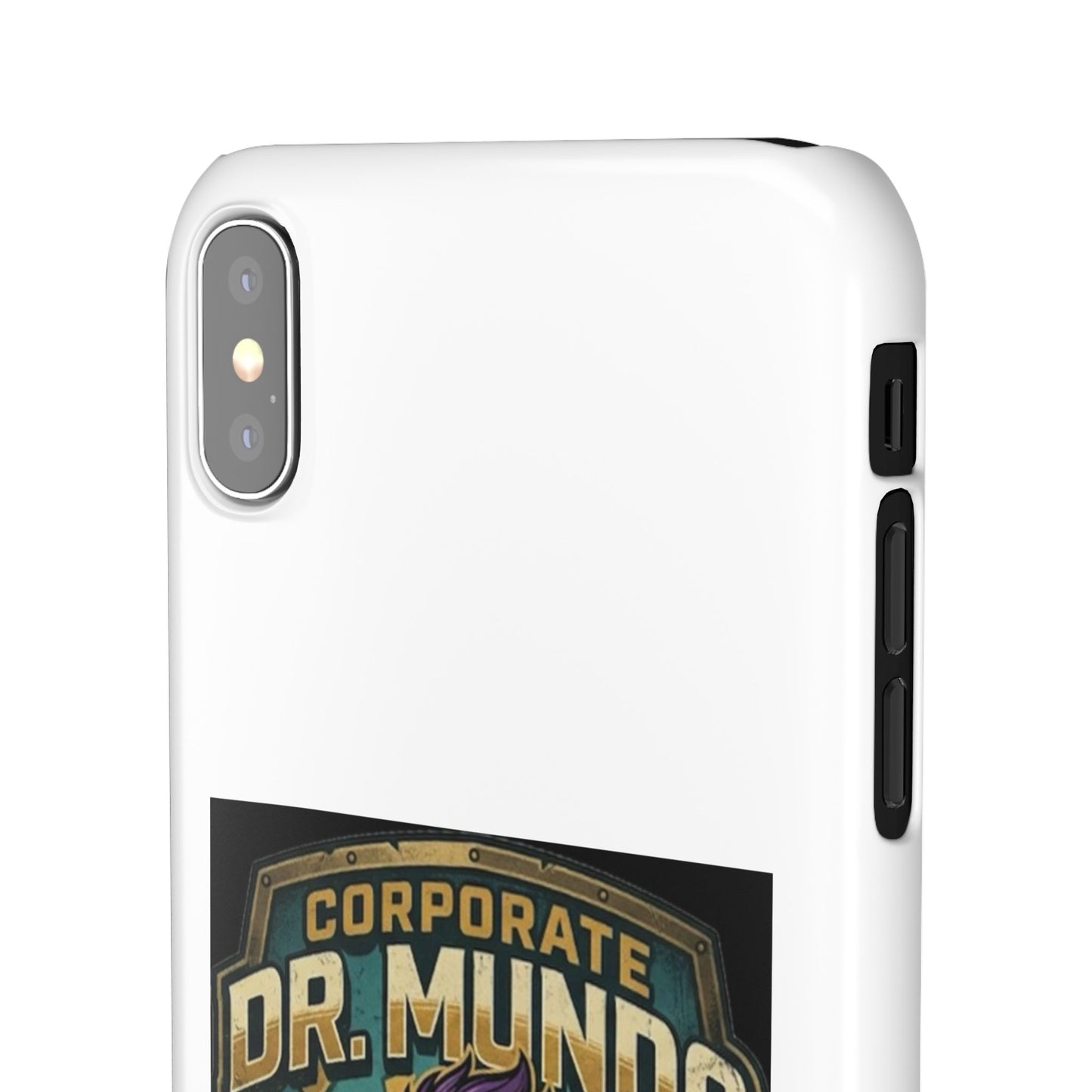 Corporate Dr. Mundo Phone Case — Funny Gaming Snap Case for League of Legends Fans