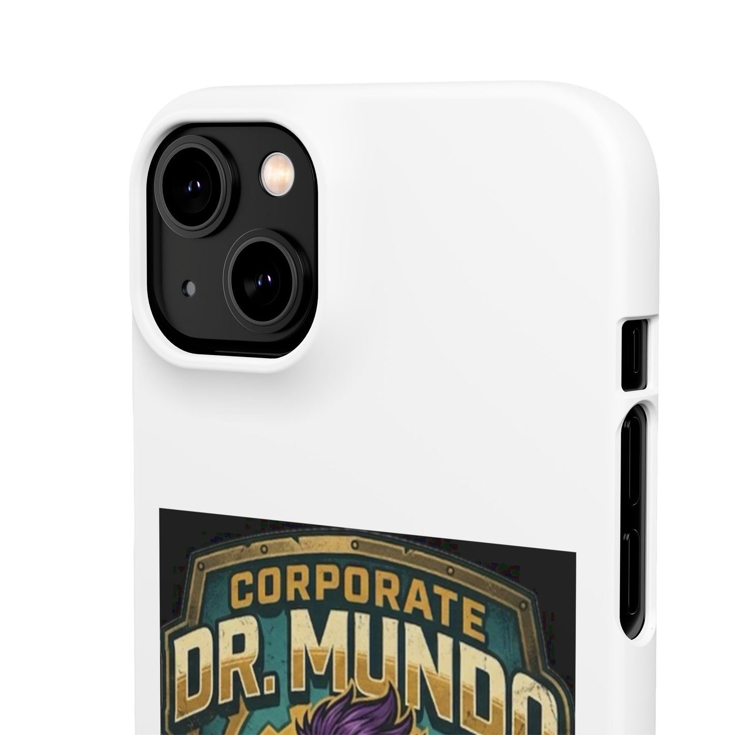 Corporate Dr. Mundo Phone Case — Funny Gaming Snap Case for League of Legends Fans