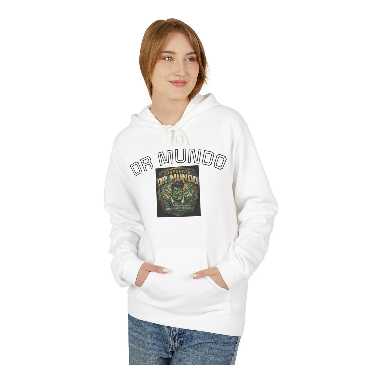 Dr Mundo Retro Arcade Hoodie league of legands— Gaming Champion Pullover