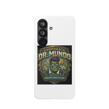 Corporate Dr. Mundo Phone Case — Funny Gaming Snap Case for League of Legends Fans