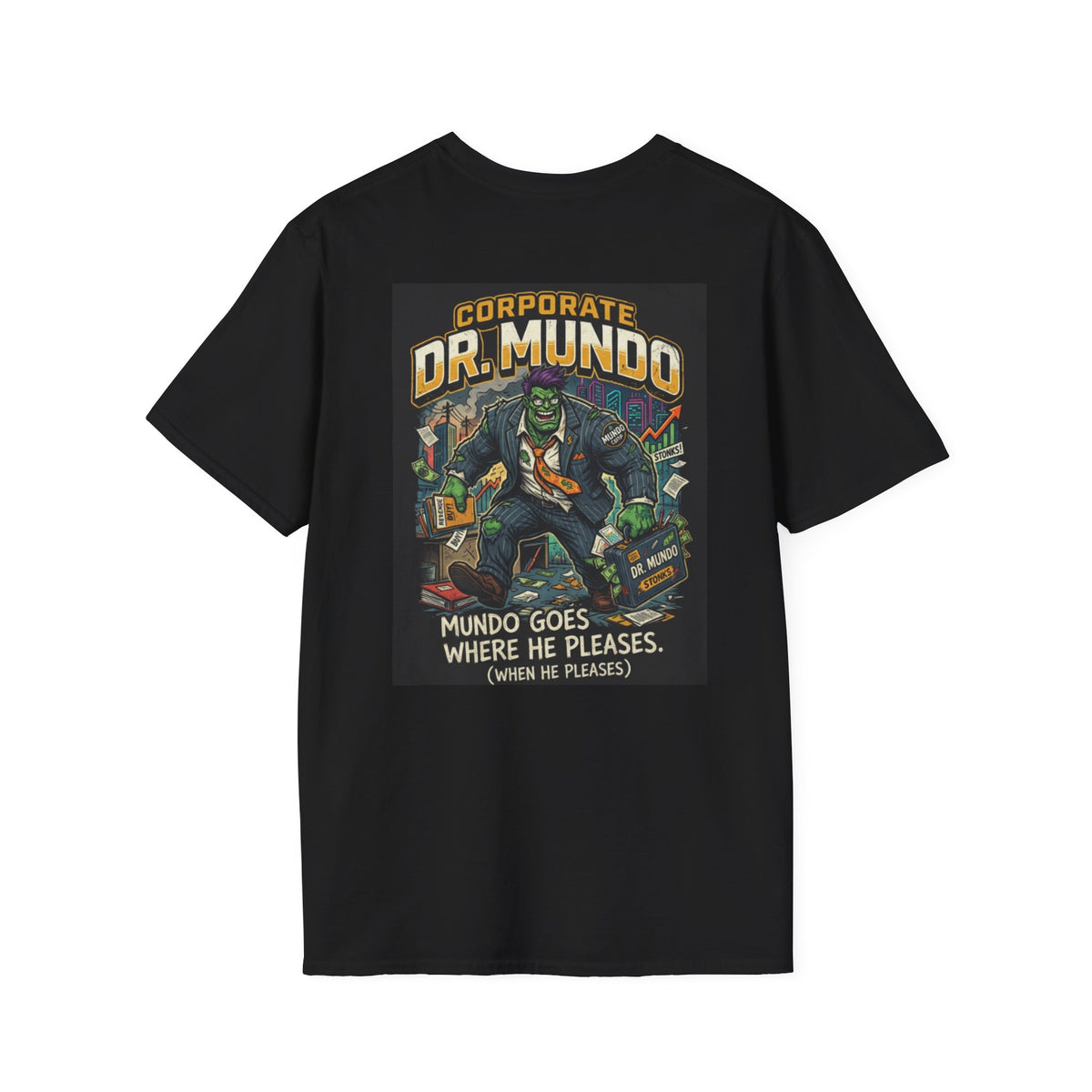 Dr. Mundo Corporate Tee — Funny Gaming League of Legends Shirt