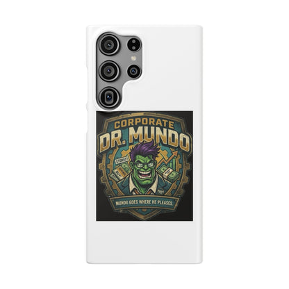Corporate Dr. Mundo Phone Case — Funny Gaming Snap Case for League of Legends Fans