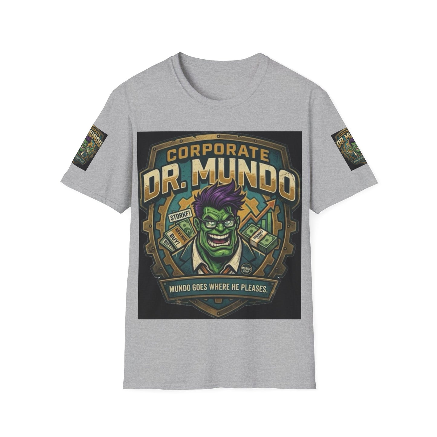 Dr. Mundo Corporate Tee — Funny Gaming League of Legends Shirt