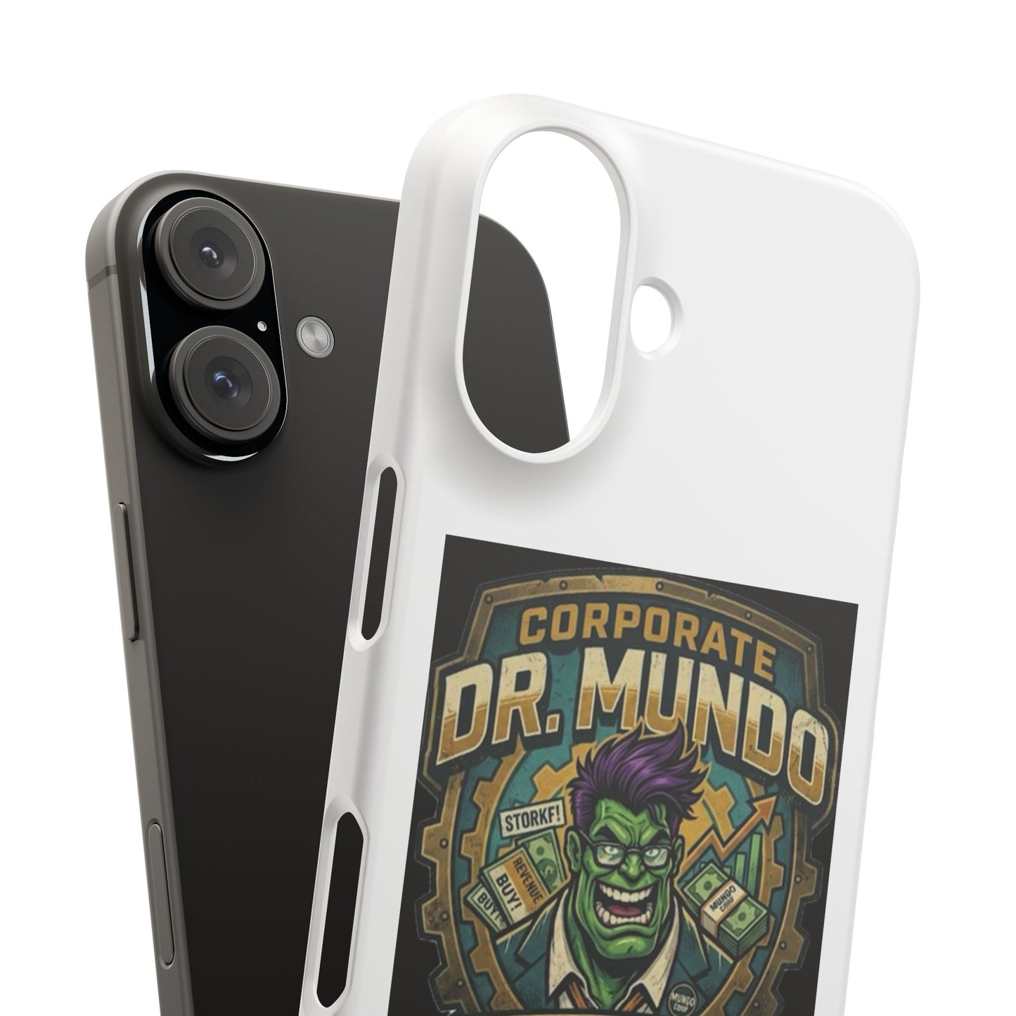 Corporate Dr. Mundo Phone Case — Funny Gaming Snap Case for League of Legends Fans