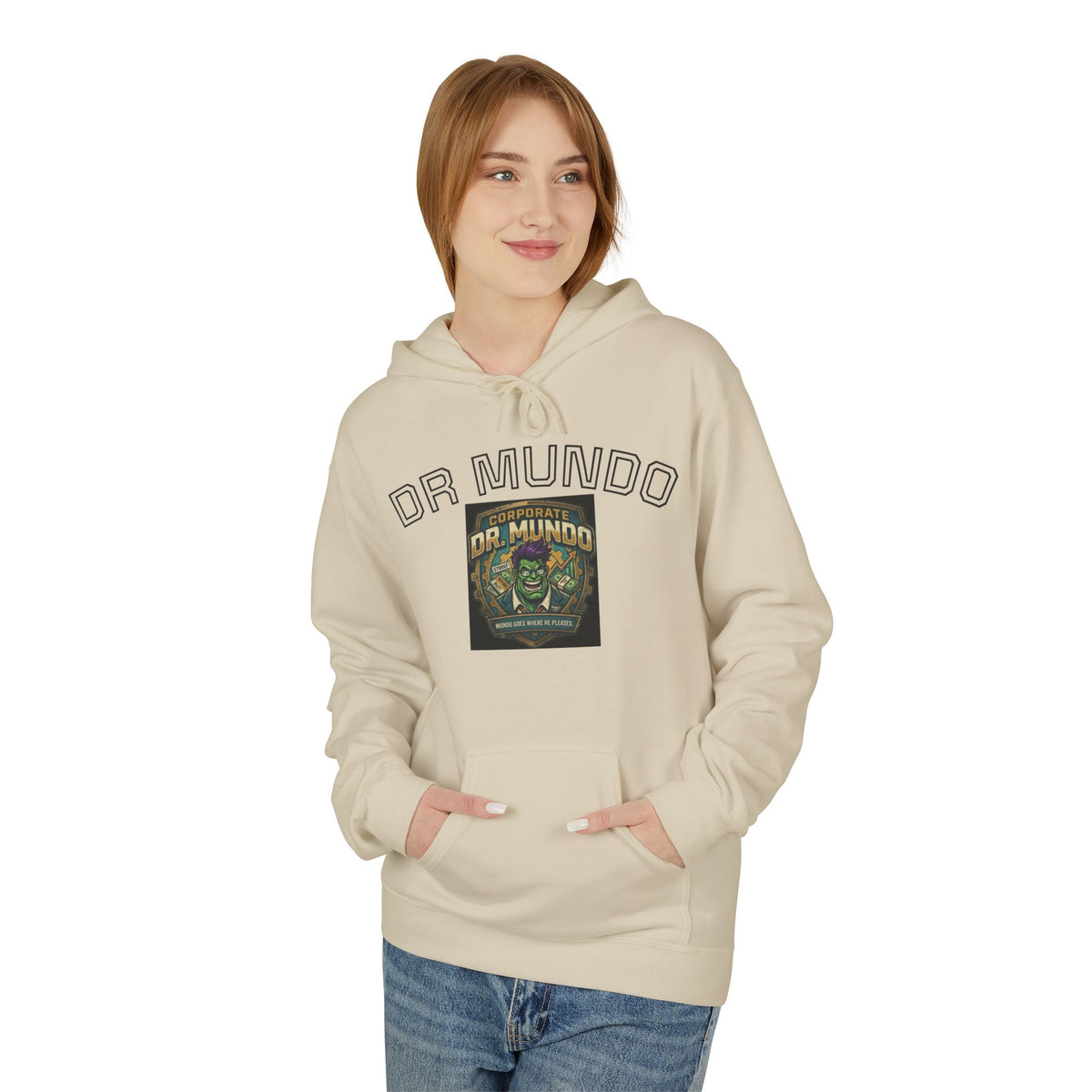 Dr Mundo Retro Arcade Hoodie league of legands— Gaming Champion Pullover